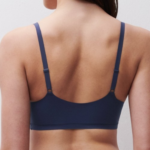 Chantelle SoftStretch navy blue wireless bra