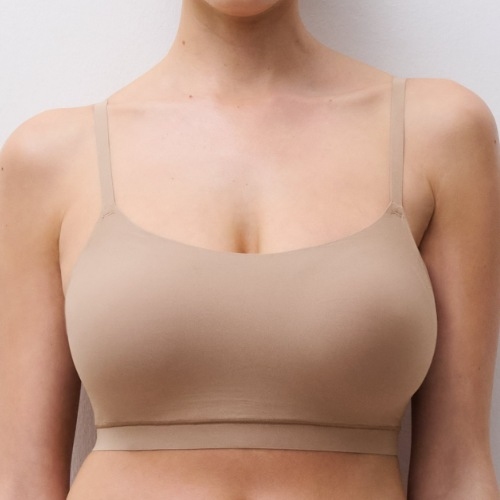 Chantelle SoftStretch brown wireless bra