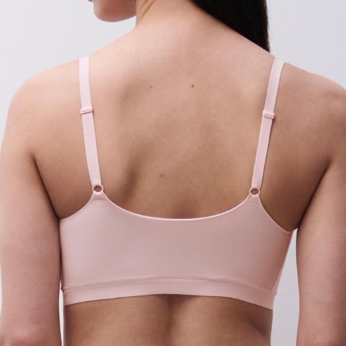 Chantelle SoftStretch pink wireless bra
