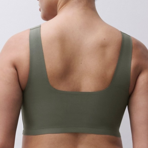 Chantelle SoftStretch green wireless bra