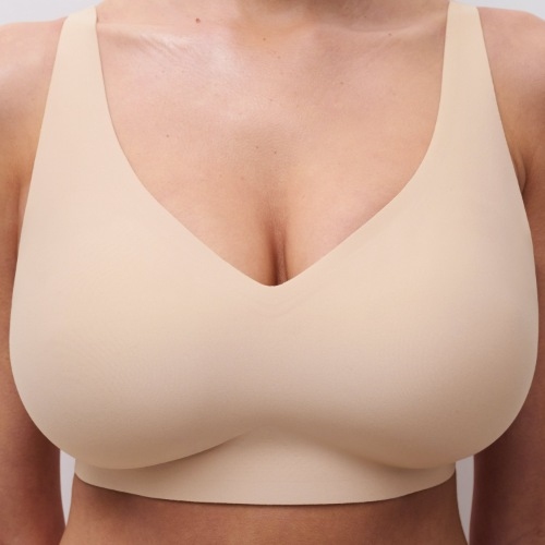 Chantelle SoftStretch beige wireless bra