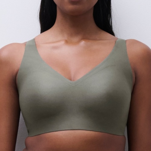 Chantelle SoftStretch green wireless bra