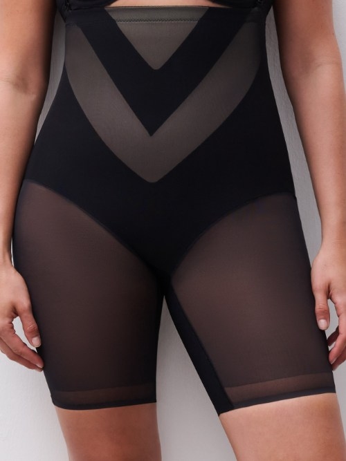Chantelle Glam black high waist brief