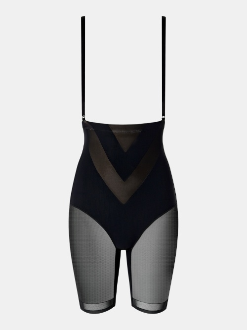 Chantelle Glam black high waist brief