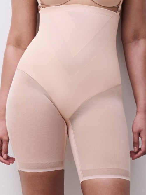 Chantelle Glam beige high waist brief