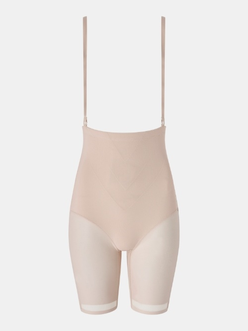 Chantelle Glam beige high waist brief