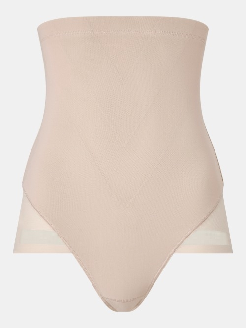 Chantelle Glam beige high waist brief