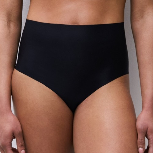 Chantelle Defi black high waist brief