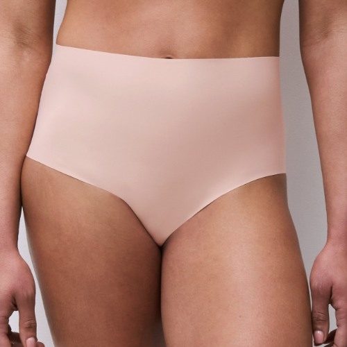 Chantelle Defi beige high waist brief