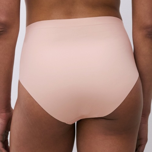 Chantelle Defi beige high waist brief
