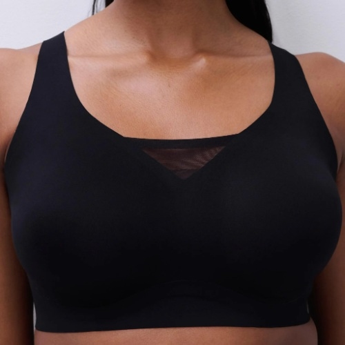 Chantelle Defi black wireless bra