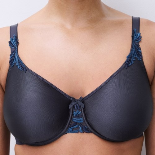 Chantelle Hedona blue non-padded bra