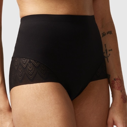 Chantelle Sexy Shape black high waist brief