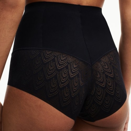 Chantelle Sexy Shape black high waist brief