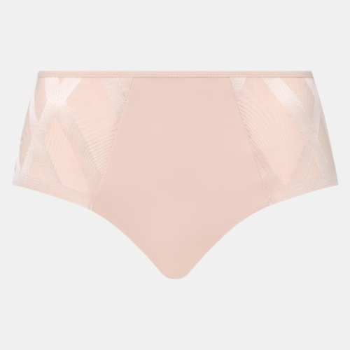Chantelle Glaze pink high waist brief