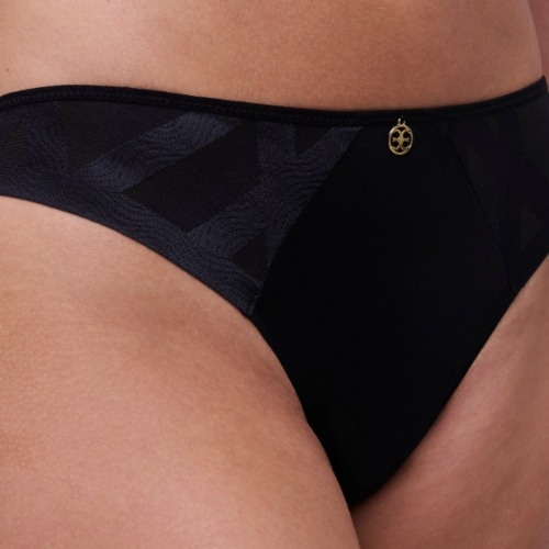 Chantelle Glaze black brief