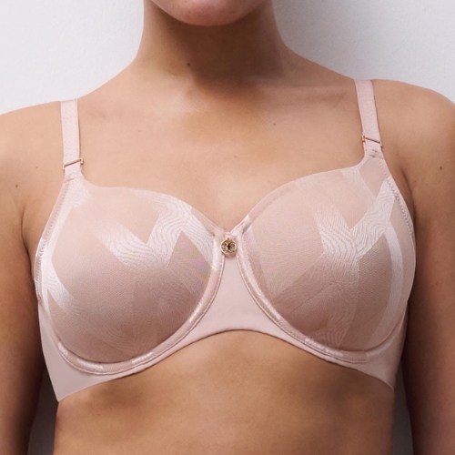Chantelle Glaze pink non-padded bra