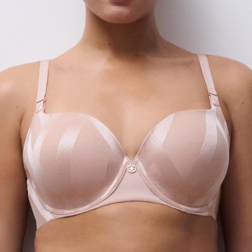 Chantelle Glaze pink padded bra