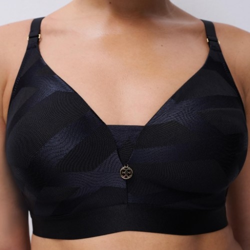 Chantelle Glaze black wireless bra