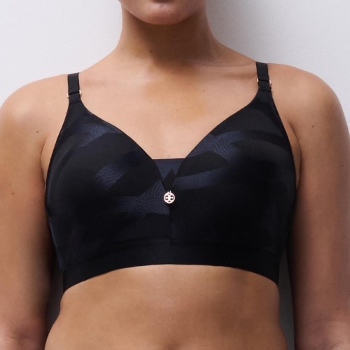 Chantelle Glaze black wireless bra