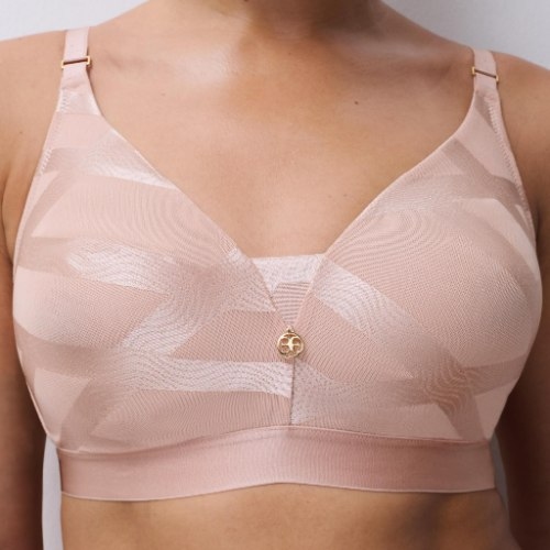 Chantelle Glaze pink wireless bra