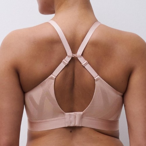 Chantelle Glaze pink wireless bra