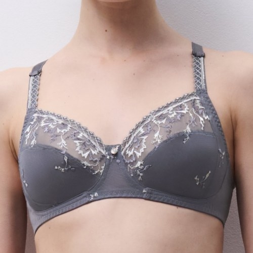 Chantelle Every Curve grey wireless bra