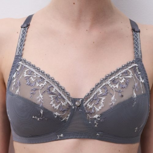 Chantelle Every Curve grey wireless bra