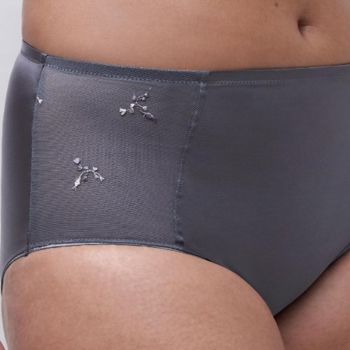 Chantelle Every Curve grey high waist brief