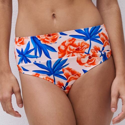 Chantelle Swimwear Sauvage white/print bikini brief