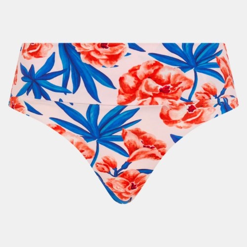 Chantelle Swimwear Sauvage white/print bikini brief