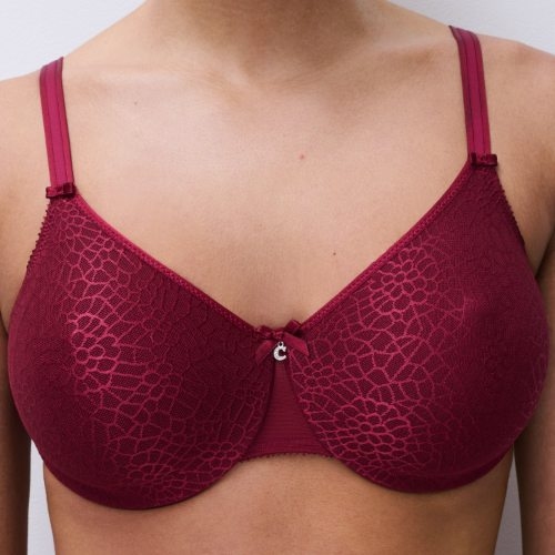 Chantelle Magnifique raspberry padded bra