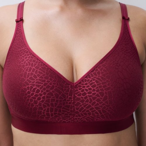 Chantelle Magnifique raspberry wireless bra