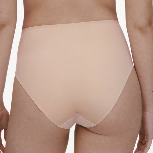 Chantelle Pure Lace beige high waist brief