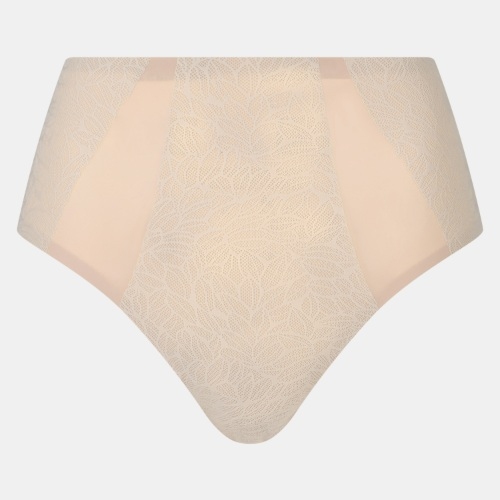 Chantelle Pure Lace beige high waist brief