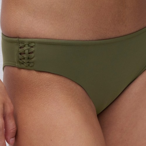 Chantelle Swimwear Serenita khaki bikini brief