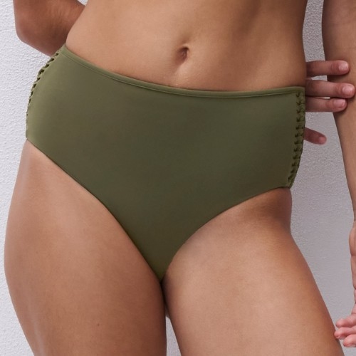 Chantelle Swimwear Serenita khaki bikini brief