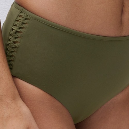 Chantelle Swimwear Serenita khaki bikini brief