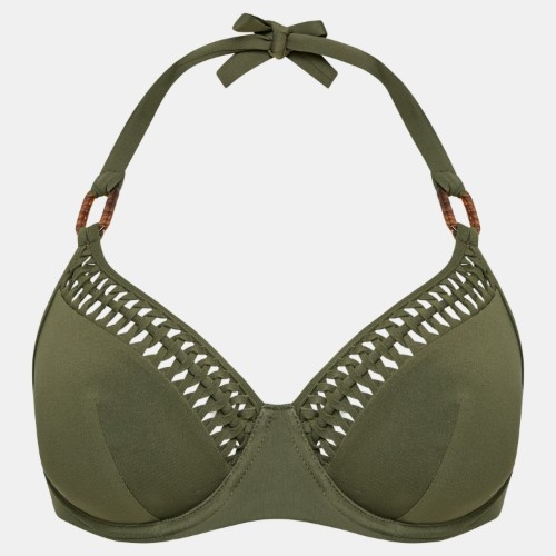 Chantelle Swimwear Serenita khaki padded bikini bra