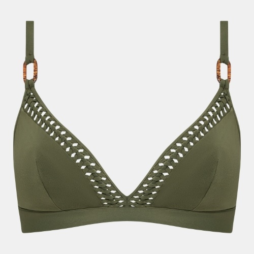 Chantelle Swimwear Serenita khaki bikini brief