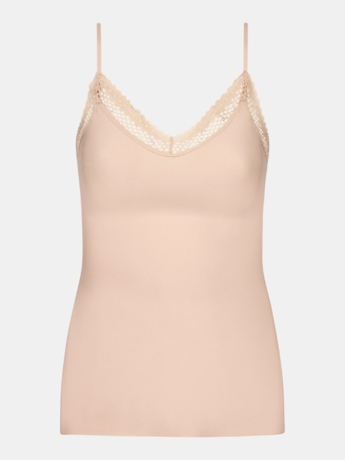 Chantelle Cozy Chic skin spaghetti top