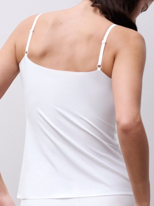Chantelle Cozy Chic white spaghetti top