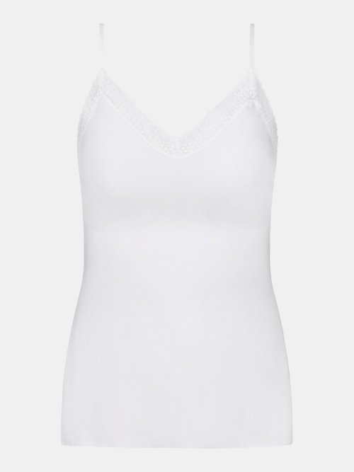 Chantelle Cozy Chic white spaghetti top