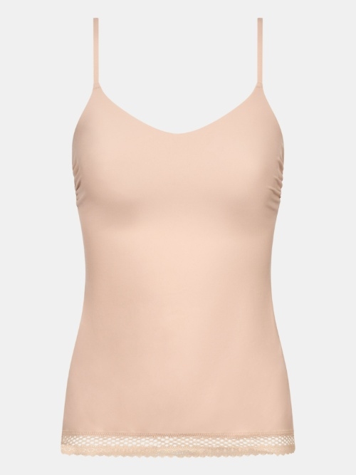 Chantelle Cozy Chic skin spaghetti top