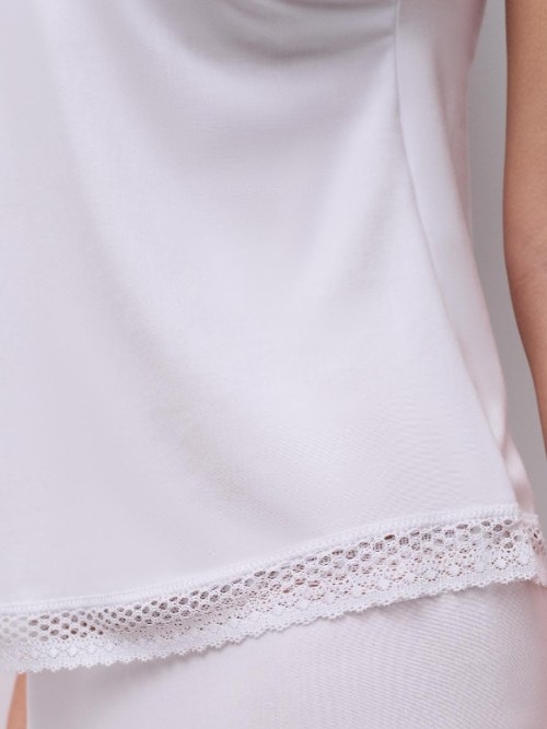 Chantelle Cozy Chic white spaghetti top