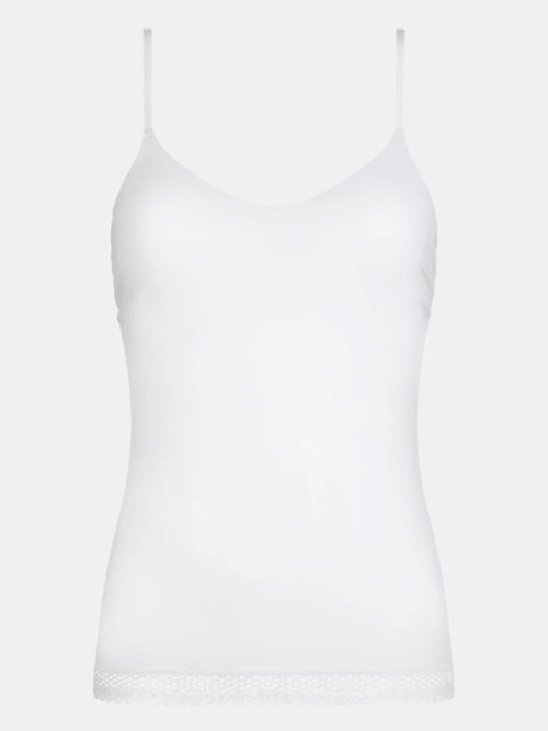 Chantelle Cozy Chic white spaghetti top