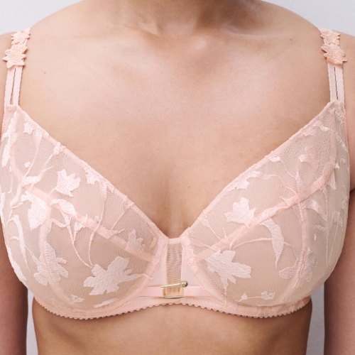 Chantelle Idyll pink non-padded bra