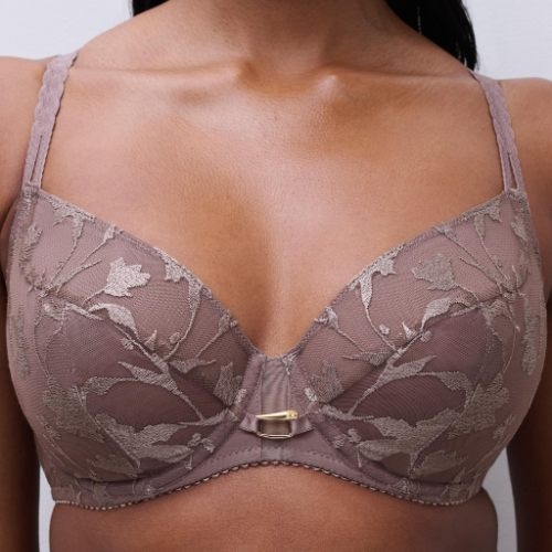 Chantelle Idyll brown non-padded bra