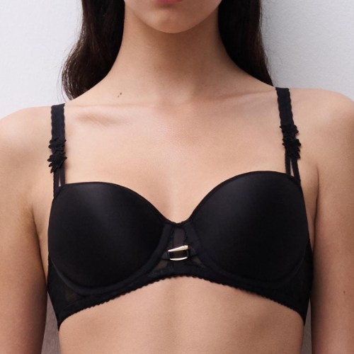 Chantelle Idyll black padded bra
