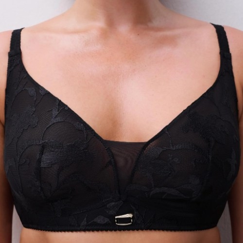 Chantelle Idyll black wireless bra